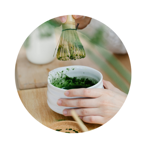 Set Matcha: Due Tazze, frullino e Cucchiaio di bambù - The Verde Matcha Set Matcha: Due Tazze, frullino e Cucchiaio di bambù - The Verde Matcha