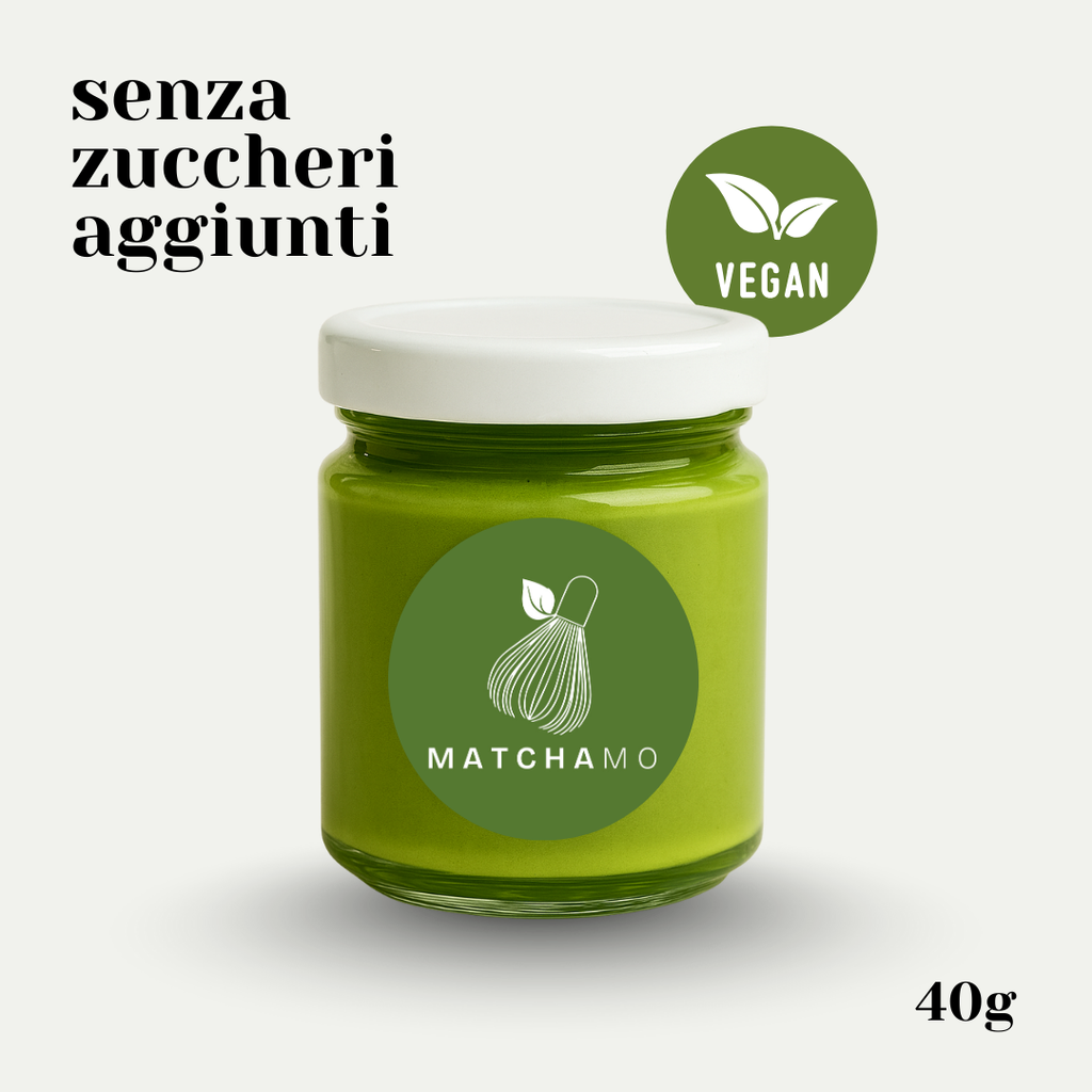 Crema Matcha Vegan 40g - Senza Zuccheri Aggiunti