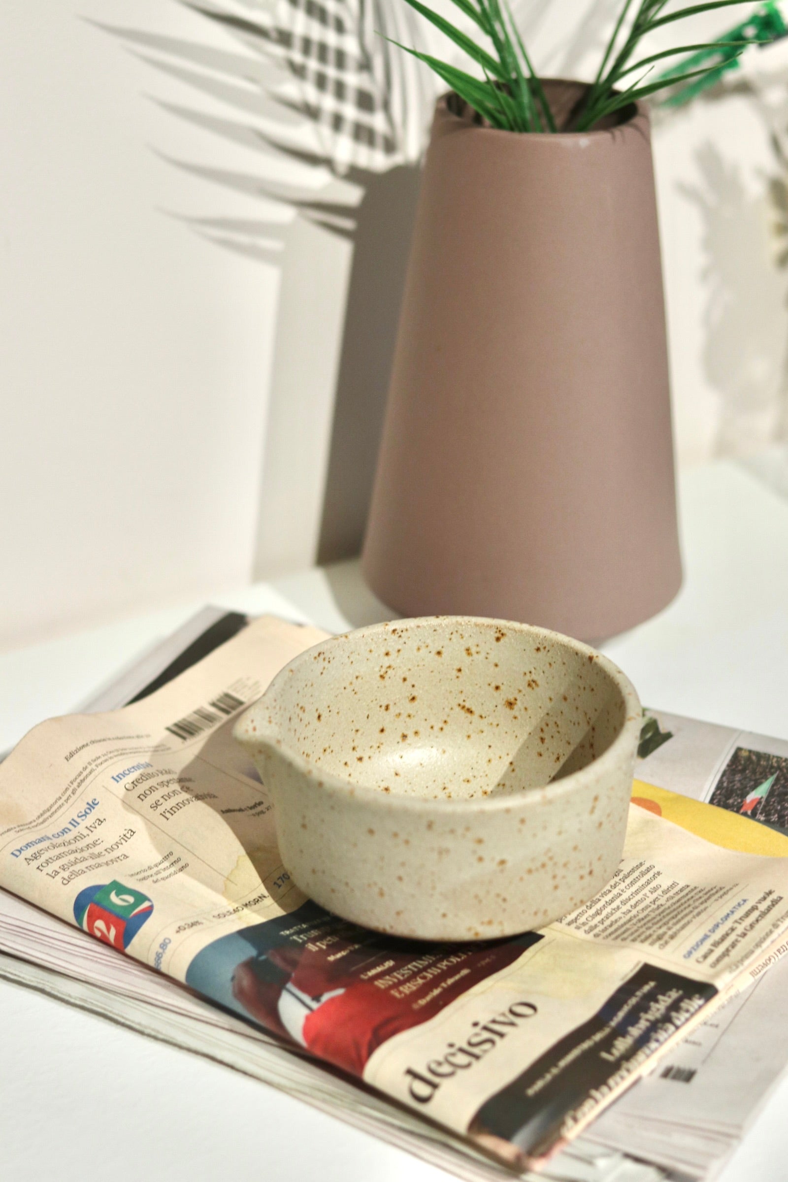 Matcha Bowl Artigianale con Beccuccio