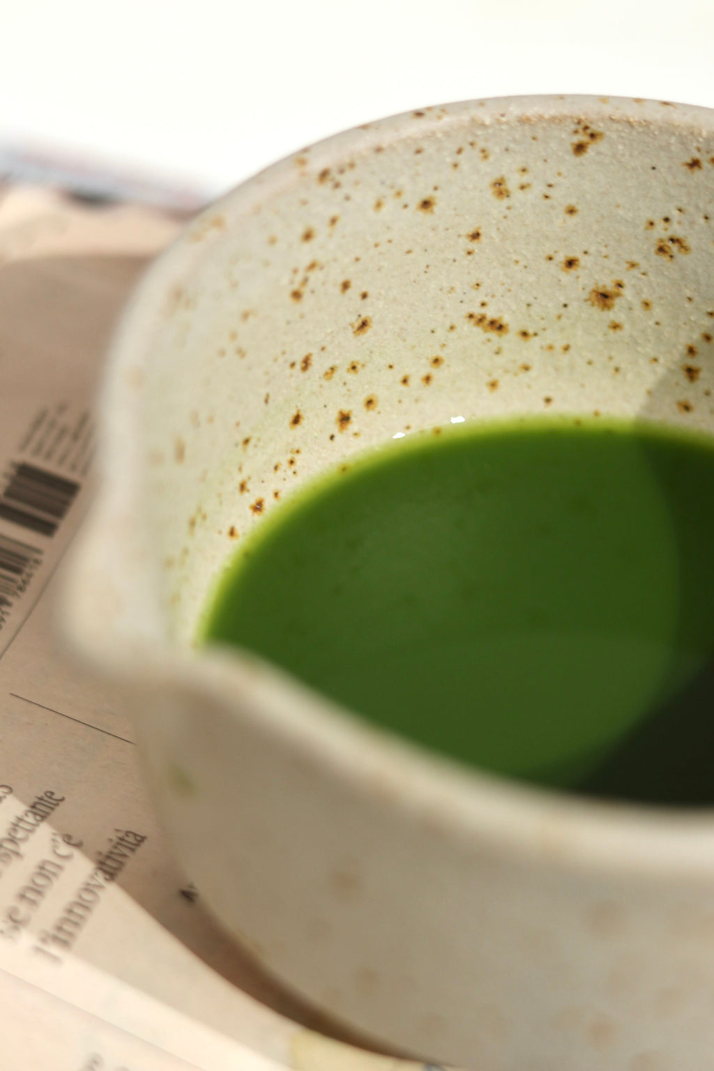 Matcha Bowl Artigianale con Beccuccio