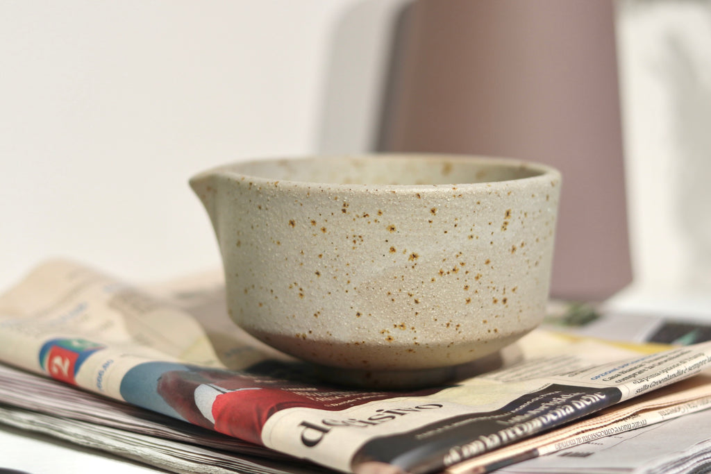 Matcha Bowl Artigianale con Beccuccio