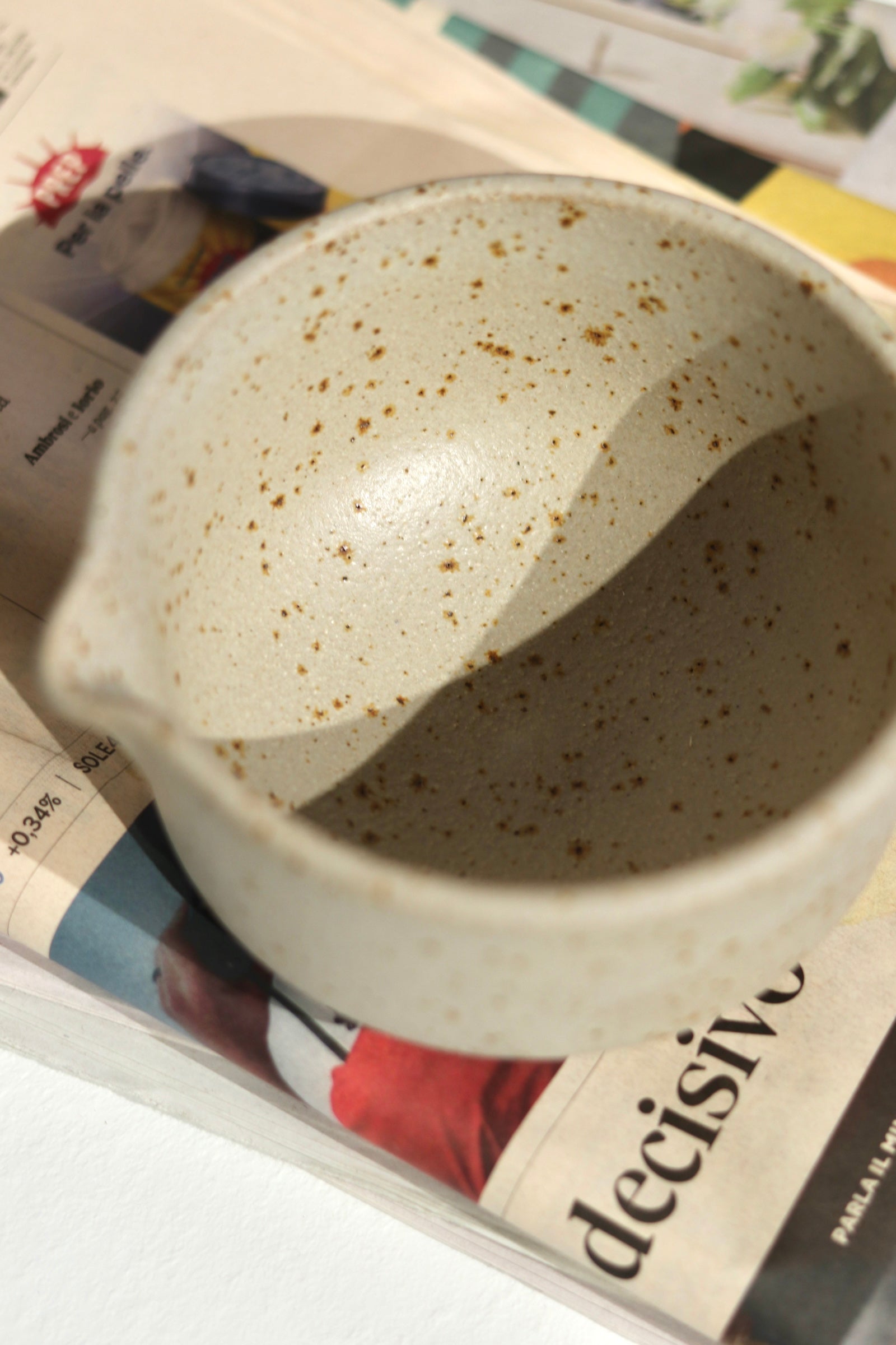 Matcha Bowl Artigianale con Beccuccio