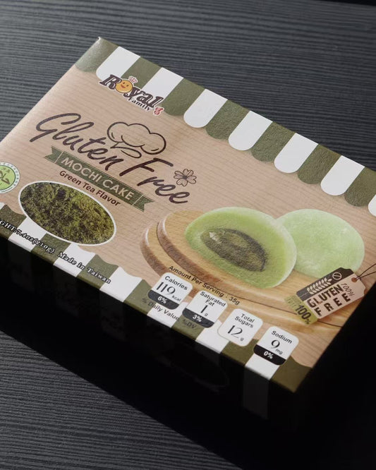 Mochi al Tè Verde Senza Glutine | Dolcetti Giapponesi al Matcha - 210g (6 pezzi)