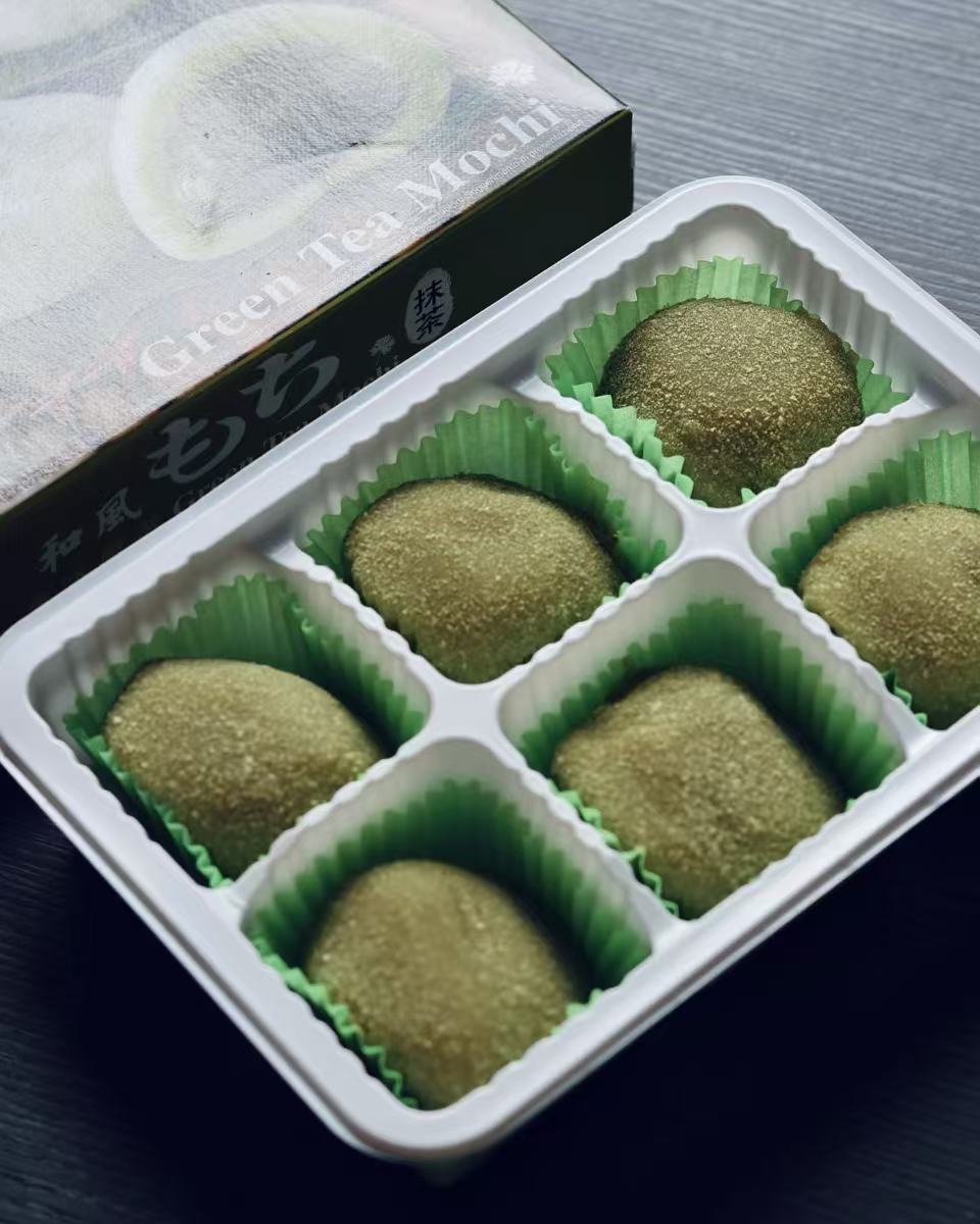 Mochi al Tè Verde - 210g (6 Pezzi)