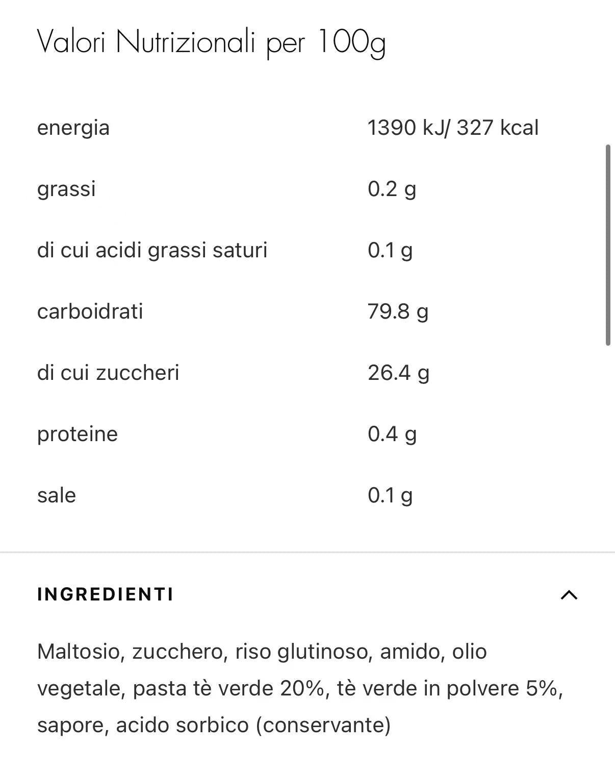 Mochi al Tè Verde - 210g (6 Pezzi)